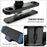 JYS SDM013 Desktop Stand for Steam Controller Anti-slip Holder Dock Space Saving Stable Base - Black - 5