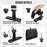 JYS SDM013 Desktop Stand for Steam Controller Anti-slip Holder Dock Space Saving Stable Base - Black - 6