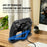 JYS SDM013 Desktop Stand for Steam Controller Anti-slip Holder Dock Space Saving Stable Base - Black - 7