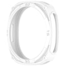 For Samsung Galaxy Watch9 44mm Watch Case Armor PC Shockproof Protective Cover - White - 4