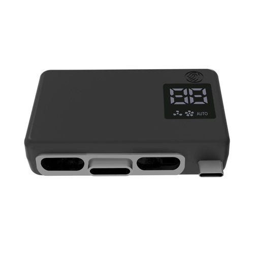 KJH KJH-NS2-568 For Nintendo Switch 2 Smart Cooling Fan LED Display 3-Speed Auto Temp Control - Black - 1
