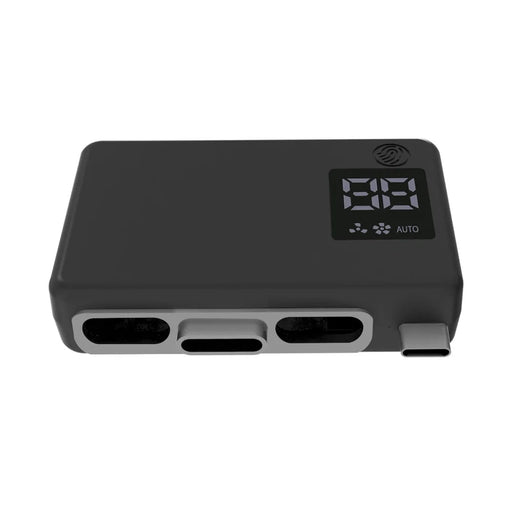 KJH KJH-NS2-568 For Nintendo Switch 2 Smart Cooling Fan LED Display 3-Speed Auto Temp Control - Black - 1
