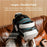 BOBOVR M3 Pro+ Rechargeable Head Strap with 6500mAh Battery and Charging Dock for Meta Quest 3 / 3S - White - 6