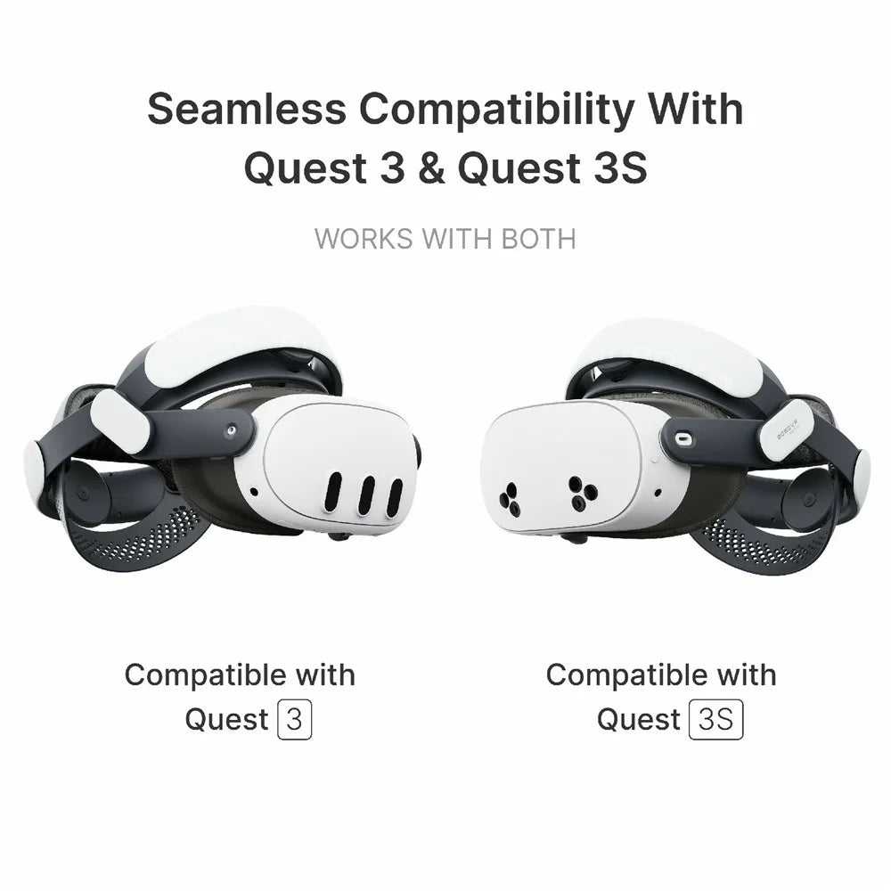 BOBOVR M3 Head Strap for Meta Quest 3  /  3S Adjustable VR Headband Dual Mode Fit - 6