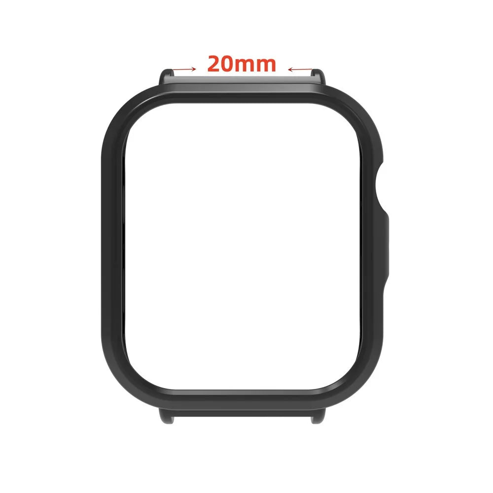 For Huawei Watch Fit 5 Watch Case Hollow PC Watch Protective Cover - Black - 6