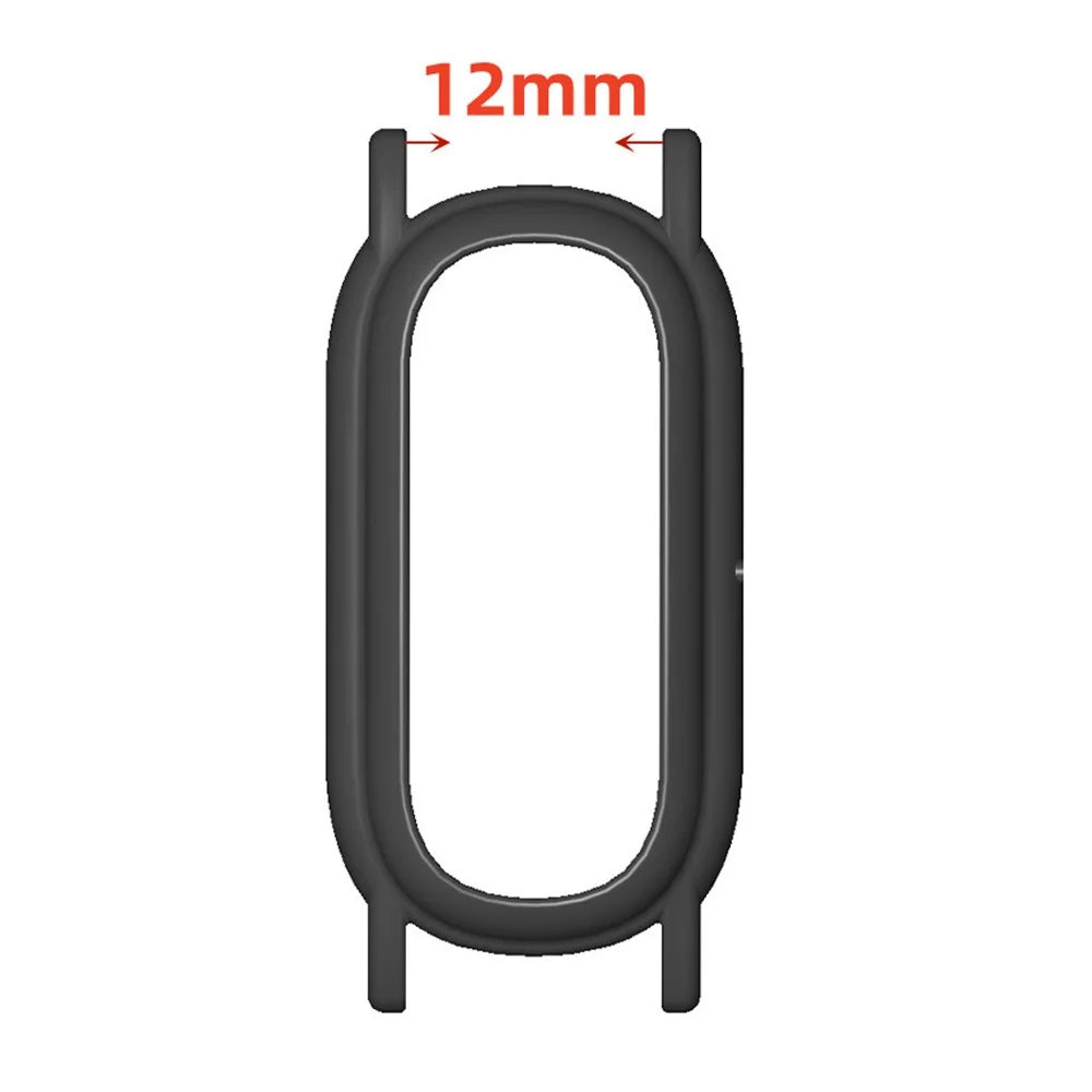 For Google Fitbit Air Watch Case Hollow PC Watch Protective Cover - Black - 4
