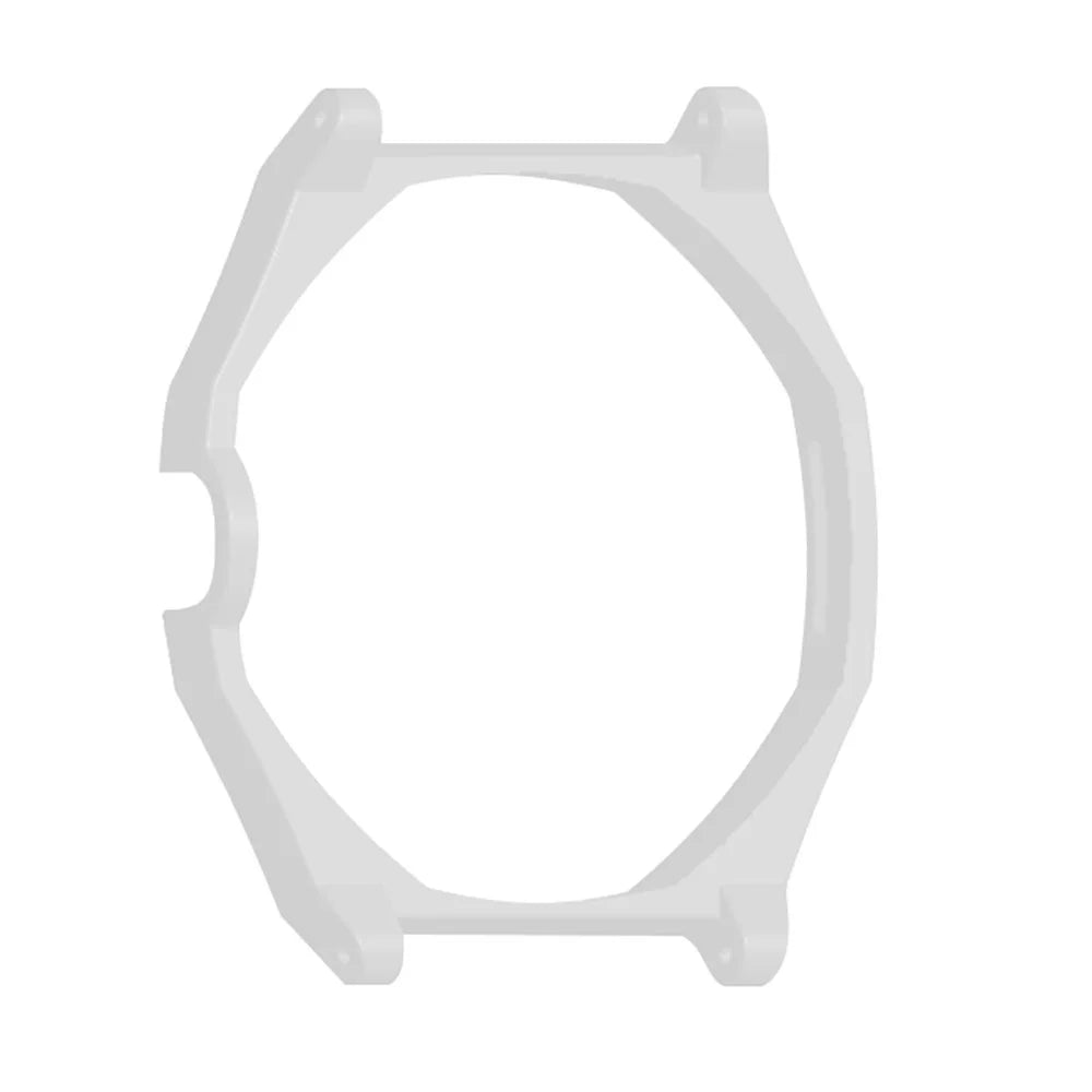 For Swatch Royal Pop Case 22mm Strap Interface PC Watch Protective Cover - White - 2
