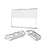 DOBE TNS-1133B 3-in-1 Detachable PC Transparent Protective Case Drop-proof Shell for Nintendo Switch OLED Left/Right Handles Host - 4