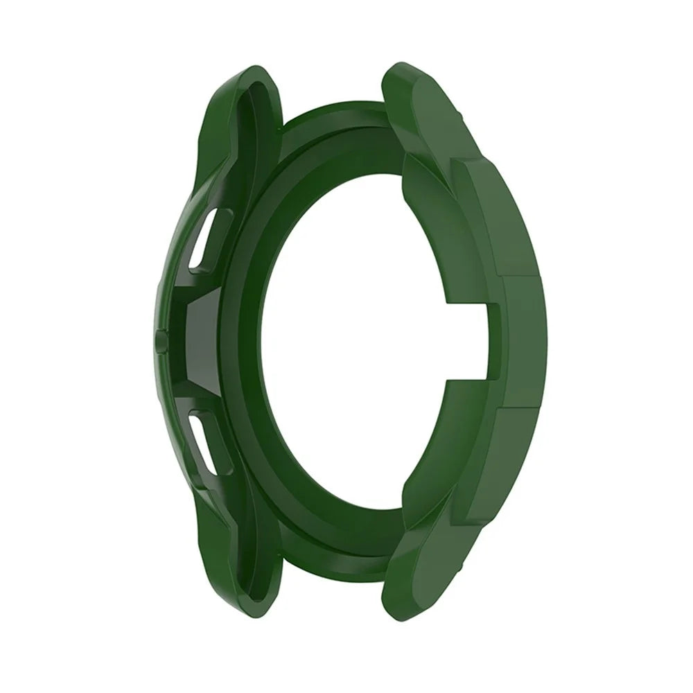 Smart Watch Protective Frame Case with Rotatable Bezel Ring for Samsung Galaxy Watch4 Classic 46mm - Green - 3
