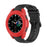 Solid Color Watch Frame Case Protector with Rotatable Bezel Ring for Samsung Galaxy Watch4 Classic 42mm - Red - 7