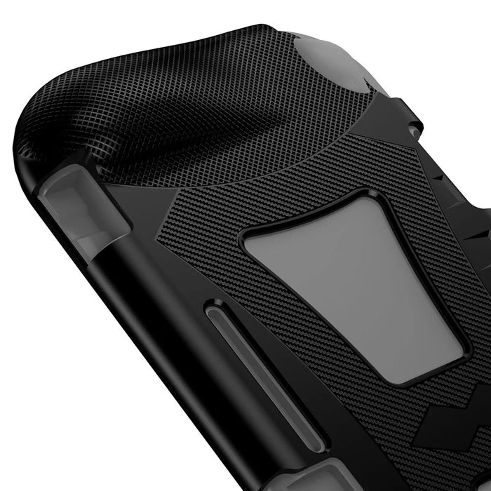 Anti Fall Soft TPU Protective Case Cover for Nintendo Switch Lite - Black - 6