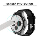ENKAY HAT PRINCE Clear TPU Watch Case with 0.2mm 2.15D 9H Tempered Glass Screen Protector Film for Samsung Galaxy Watch4 Classic 42mm - 7