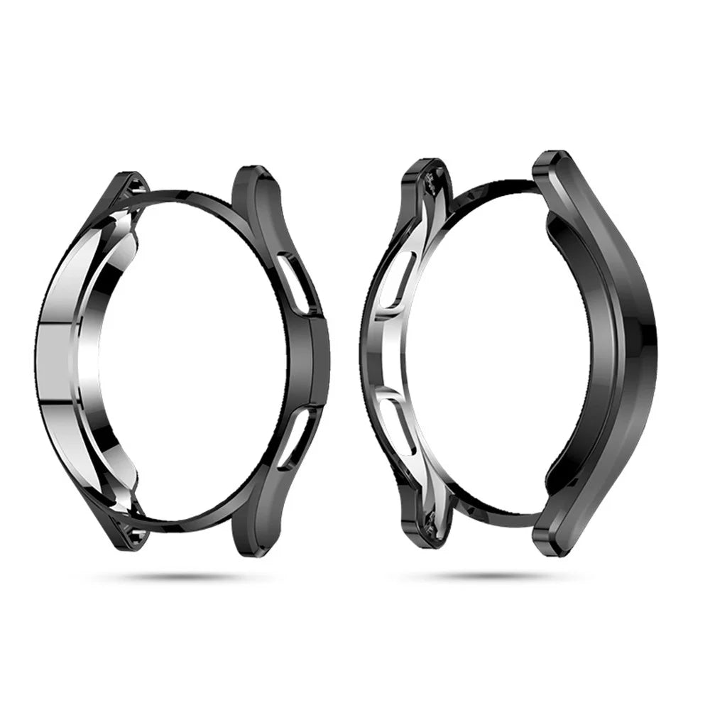 Clear TPU Full Wrapped Shockproof Watch Protective Frame Case Cover for Samsung Galaxy Watch4 44mm - Transparent - 3