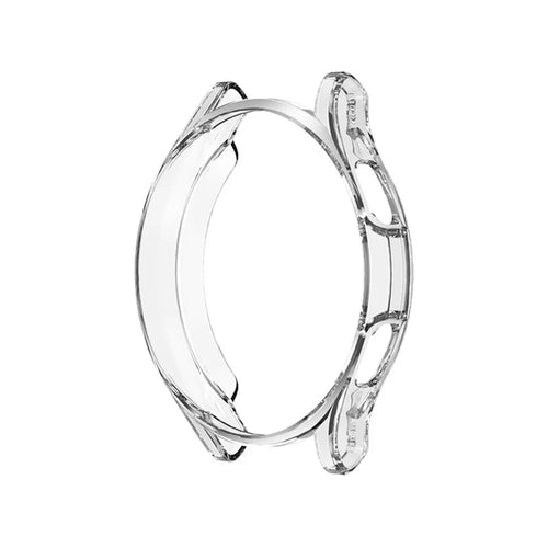 Soft TPU Watch Frame Case Cover Protector for Samsung Galaxy Watch4 40mm - Transparent - 1