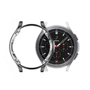 Soft TPU Watch Frame Case Cover Protector for Samsung Galaxy Watch4 40mm - Transparent - 2