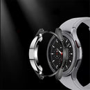 Soft TPU Watch Frame Case Cover Protector for Samsung Galaxy Watch4 40mm - Transparent - 4