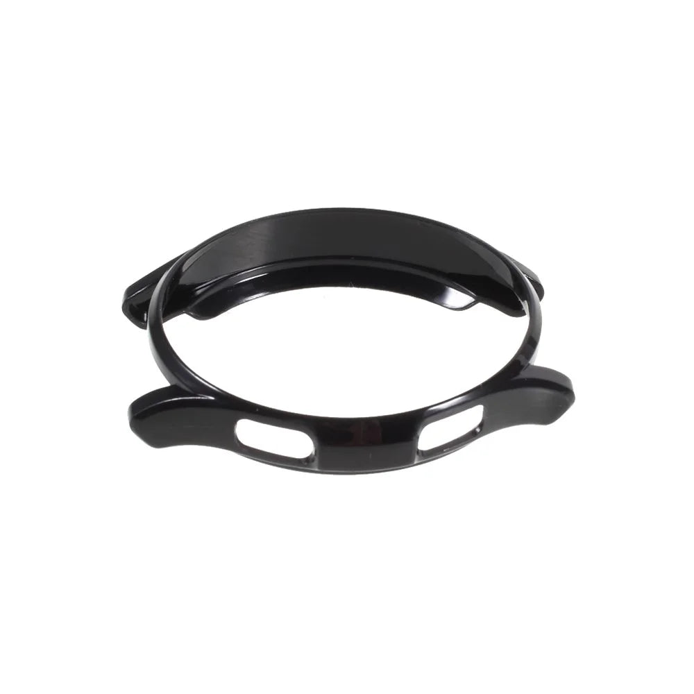 Electroplating Soft TPU Smart Watch Case Cover Shell Protector for Samsung Galaxy Watch4 Classic 42mm - Black - 3