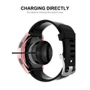 ENKAY HAT PRINCE Electroplated TPU Watch Case Cover Protector for Samsung Galaxy Watch4 40mm - Pink - 3