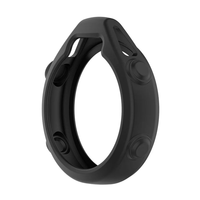 Scratch-Resistant Soft Silicone Bumper Frame Protector Cover for Garmin Approach G12 - Black - 5