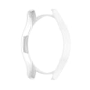 Half Hollowed Watch Cover PC Anti-Scratch Protection Frame Shell for Samsung Galaxy Watch4 Classic 46mm - White - 3