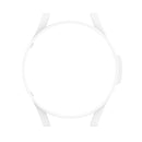 Half Hollowed Watch Cover PC Anti-Scratch Protection Frame Shell for Samsung Galaxy Watch4 Classic 46mm - White - 4