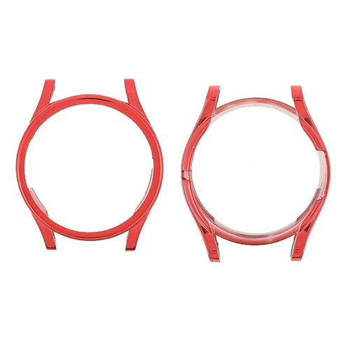 Ultra Thin All-Around TPU Protect Shell Scratchproof Case for Samsung Galaxy Watch4 44mm - Red - 1
