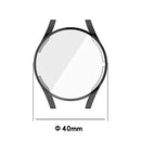 Clear Electroplating TPU Watch Frame Case Cover for Samsung Galaxy Watch4 40mm SM-R860 - Transparent - 7