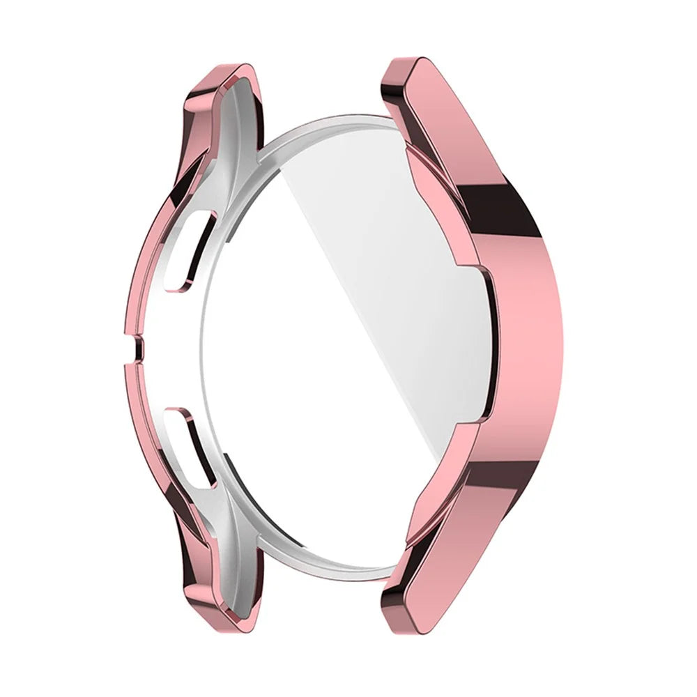 Electroplating TPU Smart Watch Protective Case Protector for Samsung Galaxy Watch4 40mm SM-R860 - Pink - 2