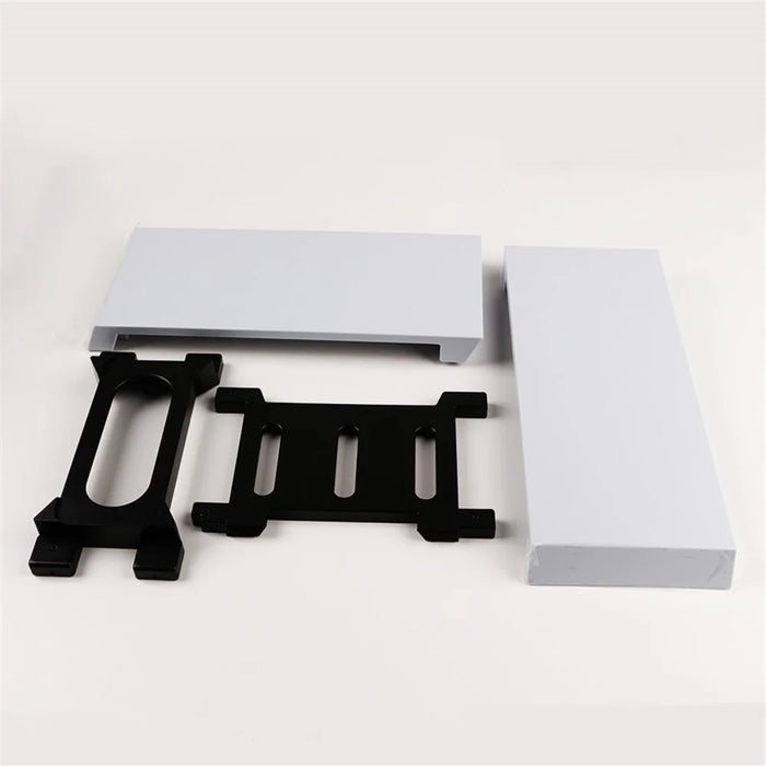 DOBE TP5-0520 12-Tier Optical Disc Rack Vertical Card Box Holder Storage Stand for PS4/PS5/Xbox/Nintendo Switch Game Card Box - White - 5