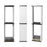 DOBE TP5-0519 36-Tier Optical Disc Rack Vertical Card Box Holder Storage Stand for PS4/PS5/Xbox/Nintendo Switch Game Card Box - White - 4