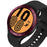 Decorative Stainless Steel Watch Bezel Ring Cover Protector for Samsung Galaxy Watch4 40mm - Wine Red / Black - 2
