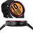 Decorative Stainless Steel Watch Bezel Ring Cover Protector for Samsung Galaxy Watch4 40mm - Wine Red / Black - 5