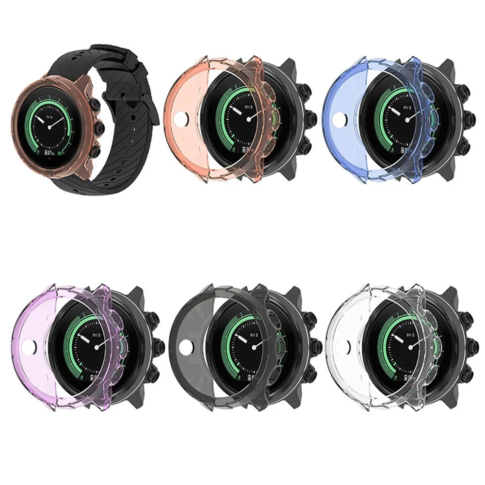 Transparent TPU Watch Case Protector for Suunto 9/Suunto 9 Baro/Suunto Spartan Sport Wrist HR Baro - Transparent - 6