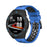 Dual Color Smart Watch Frame PC Case Cover Protector with Scale for Huawei Watch GT 2e - Black / Blue - 3