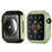 Hard PC Rubberized Watch Case Frame Cover for Apple Watch Series 9 / 8 / 7 41mm - Light Green - 1
