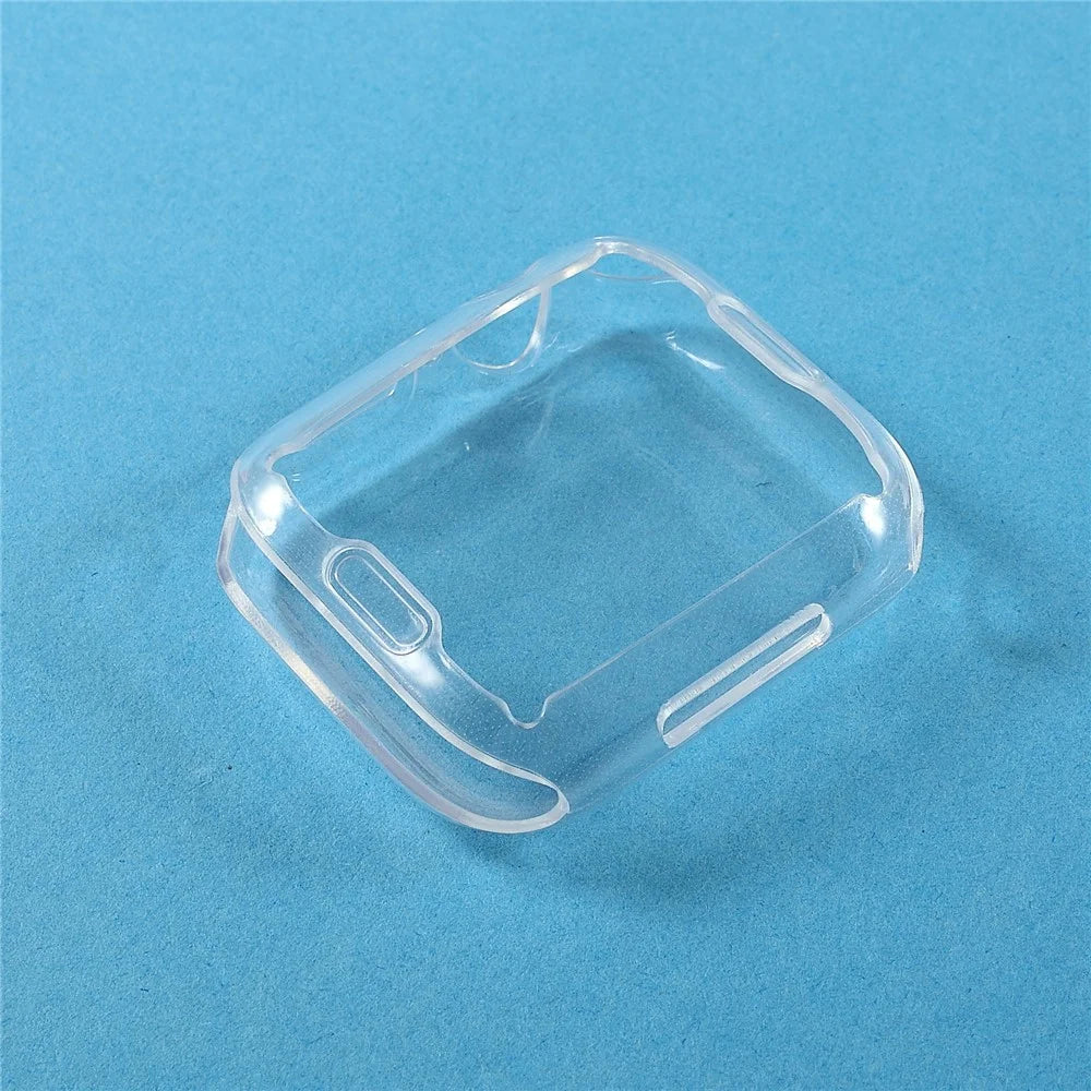 For Apple Watch Series 9 / 8 / 7 41mm Soft TPU Watermark-Free Inner All-Around Clear Protective Case Cover - 6