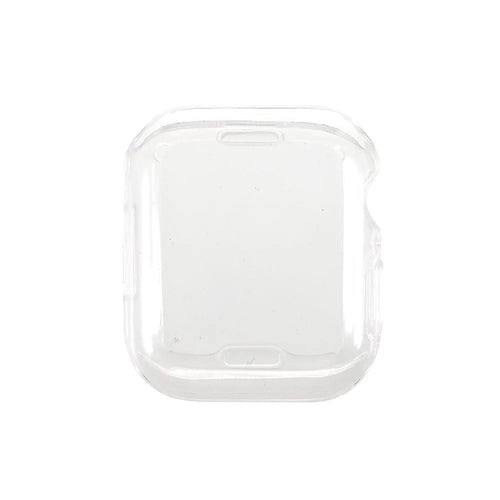 Anti-watermarks Soft TPU HD Clear Ultra-Thin Overall Protective Cover for Apple Watch Series 9 / 8 / 7 45mm - 1