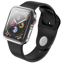 Crystal Clear Soft TPU All-Around Protective Case Cover for Apple Watch Series 9 / 8 / 7 41mm - 3