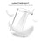 ENKAY HAT PRINCE Fall Protection TPU Smart Watch Case Cover Protector for Fitbit Charge 6 / 5 - Transparent - 4