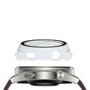 All-Around Scratch Resistant Rubberized Hard PC Case with Touch Sensitive Tempered Glass Screen Protector for Huawei Watch 3 Pro 48mm - White - 2