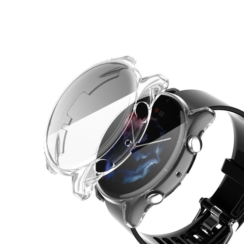 Transparent Soft TPU Ultra-Thin Overall Protective Cover Case for Huami Amazfit GTR3/GTR3 Pro - 1