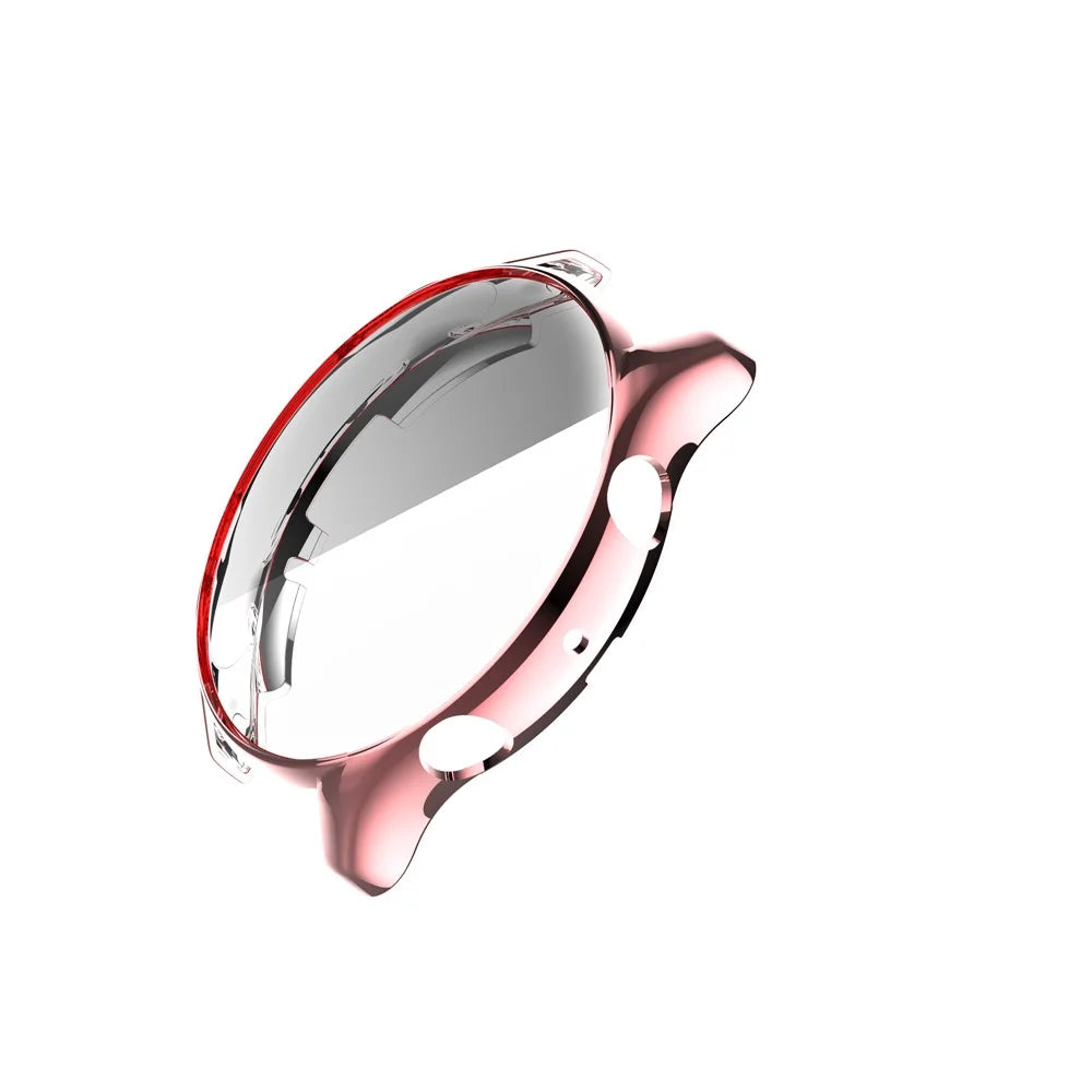 All-Around Soft TPU Electroplating Shockproof Protective Cover for Huami Amazfit GTR3/GTR3 Pro - Pink - 3