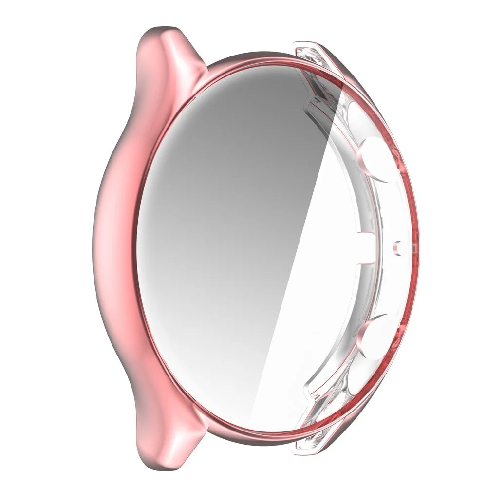 All-Around Soft TPU Electroplating Shockproof Protective Cover for Huami Amazfit GTR3/GTR3 Pro - Pink - 4