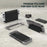 JYS JYS-NS220 Glitter Transparent Anti-skid TPU Protective Case Drop-proof Cover for Nintendo Switch OLED - 6