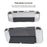 JYS JYS-NS221 Detachable Transparent Glitter PC Protective Case Drop-proof Cover for Nintendo Switch OLED - 2