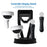 JYS JYS-OC002 Desktop Storage Stand VR Headset Controller Holder Display Rack for Oculus Quest 2 - Black - 5