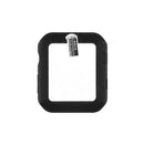 RURIHAI Hard PC Full Protective Cover with Tempered Glass Screen Protector for Apple Watch Series 9 / 8 / 7 45mm - Black - 2