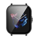 Ultra-Thin Bumper Full Cover Hard PC Protective Case with Tempered Glass Screen Protector for Huami Amazfit GTS 3 - Black - 6