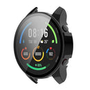 Hard PC Case All-Around Edge Protective Cover with Tempered Glass Screen Protector for Xiaomi Mi Watch Color Sports - Black - 1