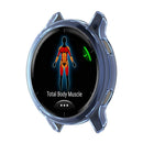 Half Coverage Hollowed Scratch-Free Soft TPU Edge Protective Case Watch for Garmin Venu 2 - Transparent Blue - 2